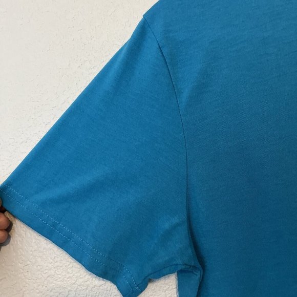 Reef Teal Short Sleeve Tee Size Small - Picture 5 of 7